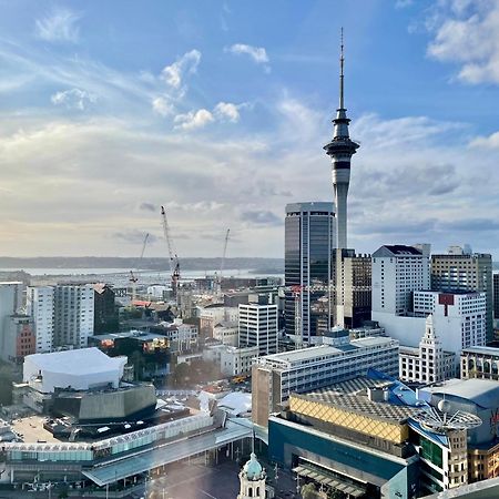 Stunning 3 Bedroom Penthouse Apt In Auckland Cbd Exterior foto